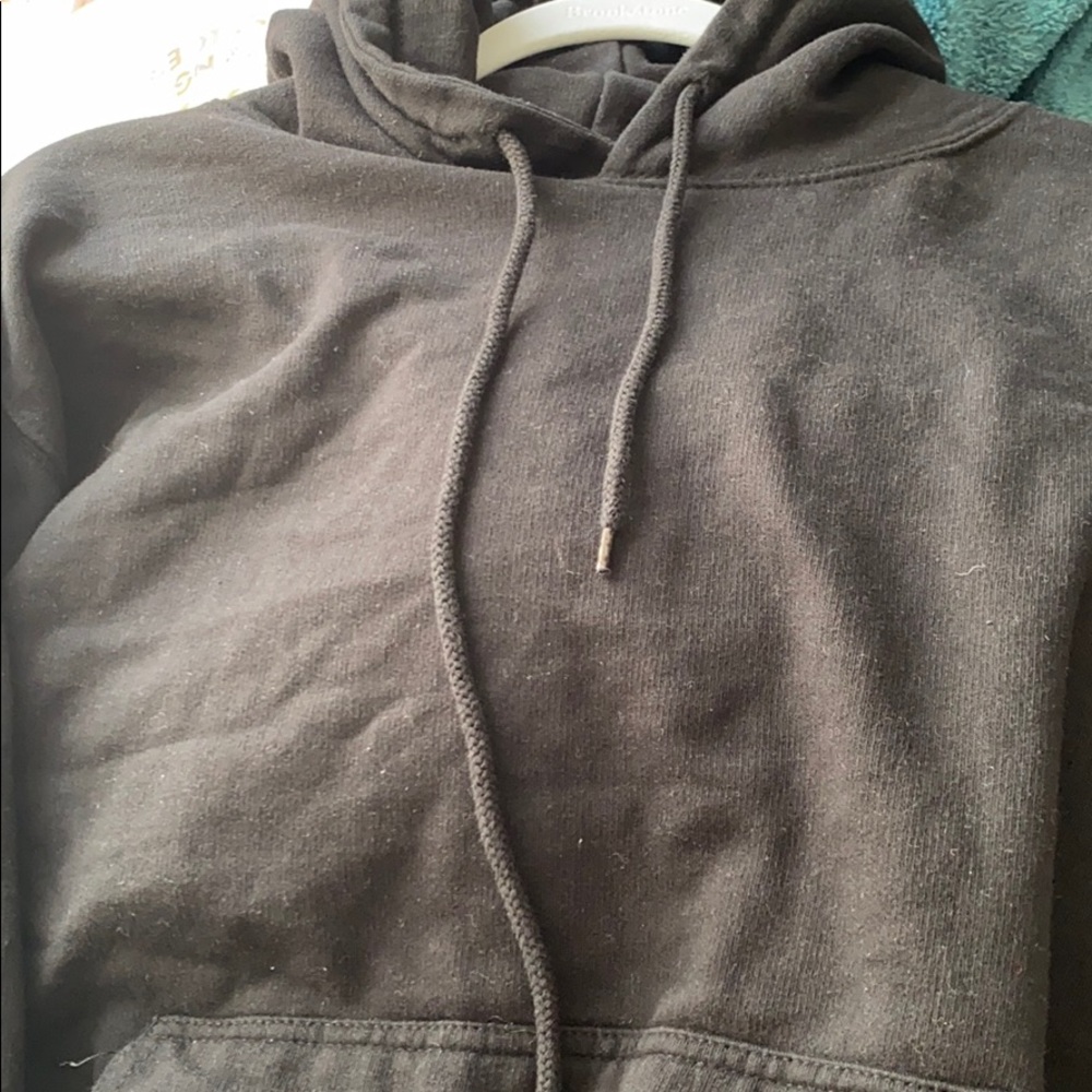 Black hoodie from fashion nova